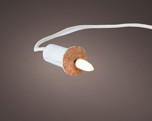 Kaemingk candela LED per bottiglia luce bianca decorativa