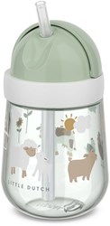 Mepal bicchiere con cannuccia Little Dutch farm 300 ml senza BPA bambini