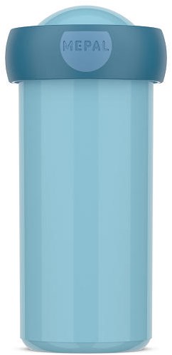 Mepal borraccia bicchiere scuola 300 ml cool blue - ermetica e senza BPA