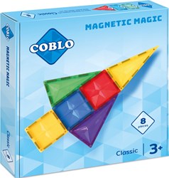 Coblo giocattoli mattoncini magnetici Classic 8 pezzi