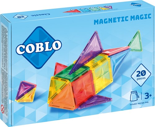 Coblo giocattoli mattoncini magnetici Classic 20 pezzi