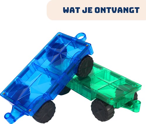 Coblo giocattolo mattoncini magnetici auto espansione 2 pezzi-2