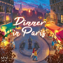 MNKY Entertainment gioco da tavolo Dinner in Paris - gioco di strategia familiare