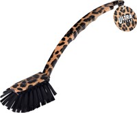 HH - Koopman spazzola per piatti stampa leopardo 27cm spazzola cucina plastica