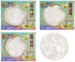 Kidsfun animali da dipingere tavola in gesso 3D set creativo bambini