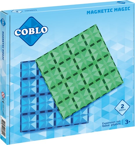 Coblo giocattoli piastrelle magnetiche Classic basi 2 pezzi