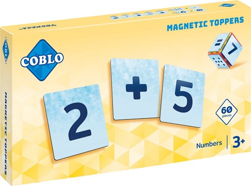 Coblo giocattoli mattoncini magnetici numeri 60 pezzi