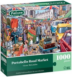 Falcon puzzle Portobello Road Market 1000 pezzi puzzle cartone