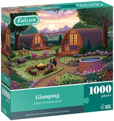 Falcon puzzle Glamping 1000 pezzi paesaggio adulti