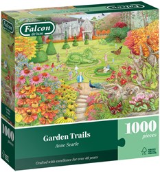 Falcon puzzle Garden Trails 1000 pezzi puzzle adulti floreale