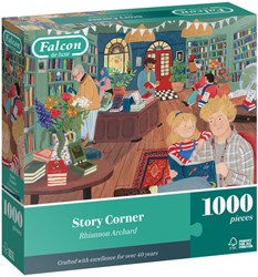Falcon puzzle Story Corner - 1000 pezzi - puzzle per adulti