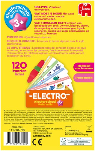 Jumbo gioco educativo Electro Fan On The Go Scuola Materna 3+ interattivo-2