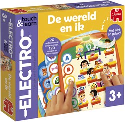 Jumbo giocattolo educativo Electro Touch & Learn Il Mondo e Io giocattolo