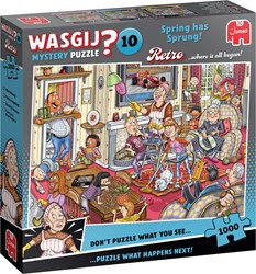 Puzzle Jumbo Wasgij Retro Mystery 10 adulti 1000 pezzi