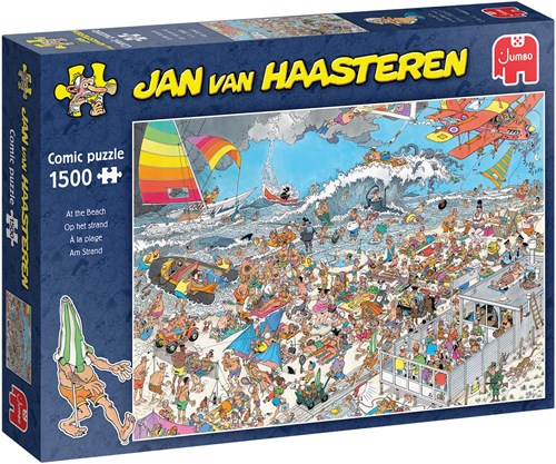 Jumbo puzzle adulti - Jan van Haasteren In Spiaggia 1500 pezzi