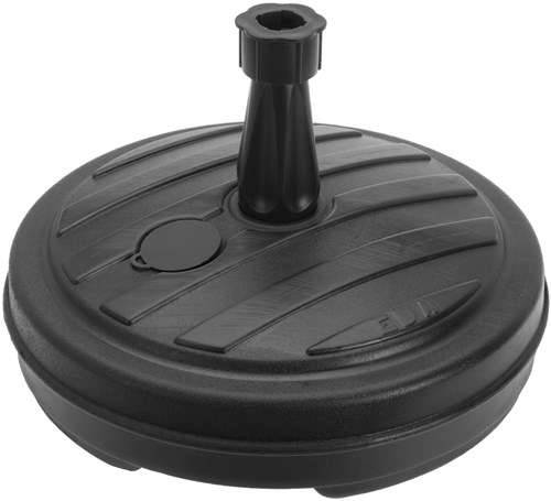 Eda base per ombrellone grigia plastica Ø42 cm 13 litri riempibile