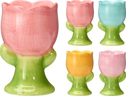 Koopman portauovo tulipano accessorio tavola design colorato