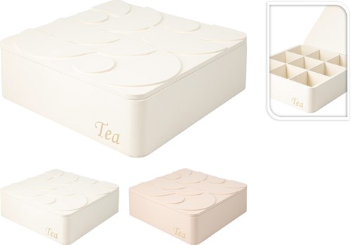HH - Koopman scatola da tè giocattolo cartone pastello educativa 240x240mm