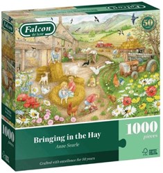 Falcon puzzle - Bringing in the Hay 1000 pezzi - giocattolo educativo