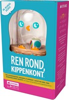 Gioco di carte Asmodee Ren Rond Kippenkont per bambini e famiglie