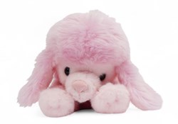 One Love peluche barboncino rosa Millie - morbido peluche cane rosa