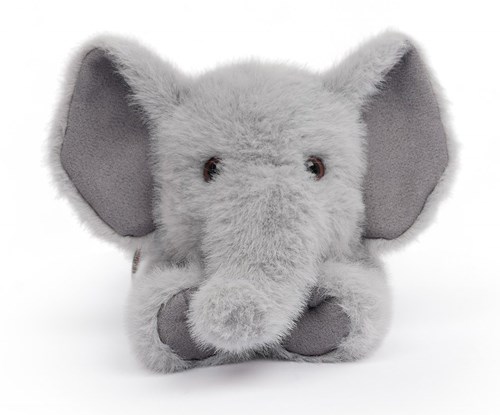 One Love peluche elefante Tai grigio - morbido peluche giocattolo-2
