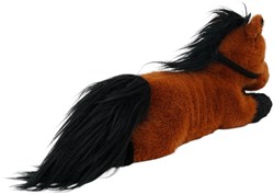 One Love peluche cavallo Carly nero e bianco - morbido peluche