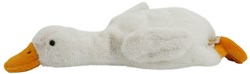 One Love peluche oca Feather bianca - morbido peluche sostenibile