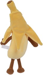 Besitos giocattolo squishy banana 24cm - peluche antistress frutta