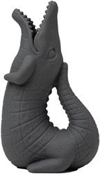 Scrunch annaffiatoio giocattolo coccodrillo - grigio - annaffiatoio in silicone per bambini