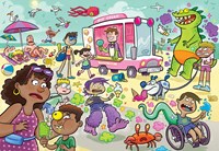 Jumbo puzzle Wasgij Junior Urla Gelate 240 pezzi bambini-3