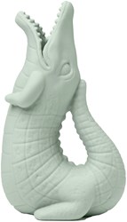 Scrunch annaffiatoio giocattolo coccodrillo verde silicone gioco acqua giardino