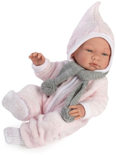 Asi bambola Maria 43cm - tuta invernale rosa - giocattolo bambola