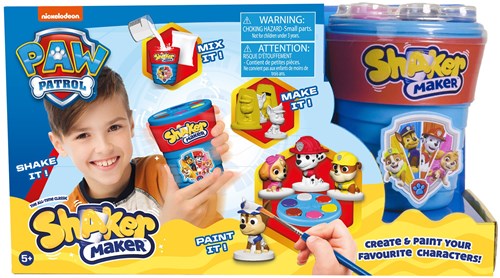 Cilgro Paw Patrol set per creare figure in gesso - Shaker Maker-2