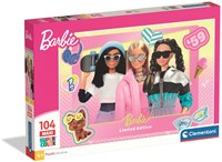 Clementoni puzzle Barbie - Maxi puzzle 104 pezzi per bambini