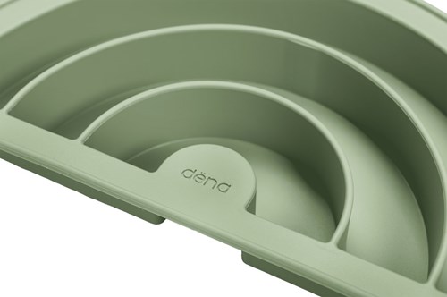 Dena Stampi da Forno Arcobaleno - Giocattolo Verde Salvia Multicolore Silicone-2