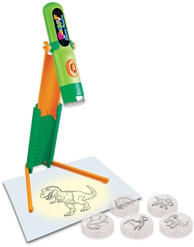 Ambo proiettore giocattolo - Pocket Drawing Projector dinosauro creativo