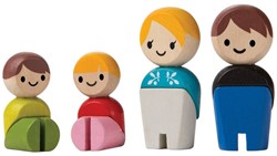 PlanToys Giocattoli in legno Famiglia Ii (Europea)