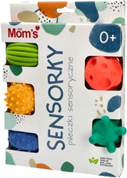 Mom's Care giocattoli sensoriali set palline pastello - 5 pezzi per neonati