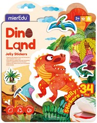Mieredu set di adesivi spazio - adesivi jelly creativi per bambini