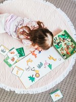 Mieredu libro magnetico mondo animale giocattolo educativo per bambini-2