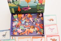 Mieredu libro magnetico mondo dinosauri giocattolo educativo carta FSC-2