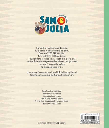 Het Muizenhuis libro per bambini Sam e Julia - Dans la maison des souris-2