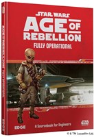 Asmodee Star Wars RPG manuale Age of Rebellion Fully Operational EN