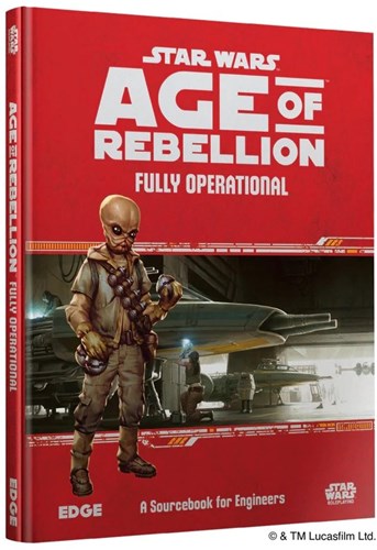 Asmodee Star Wars RPG manuale Age of Rebellion Fully Operational EN