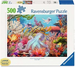 Ravensburger puzzle Reef Life 500XL - colorato mondo sottomarino
