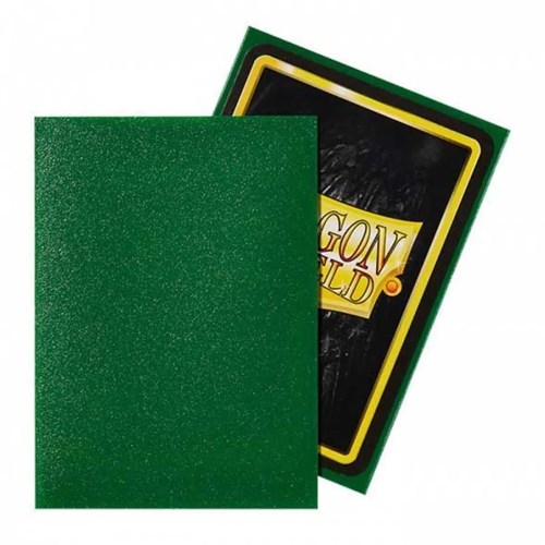 Dragon Shield bustine carte standard opache verde smeraldo 100 carte mazzo-3
