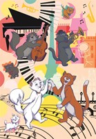 Clementoni puzzle Aristocats 104 pezzi - puzzle Disney per bambini-3