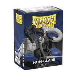 Asmodee bustine protettive Dragon Shield Non-Glare Matte Blu 100 pezzi
