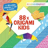 88x origami kids  Regenboogpret
